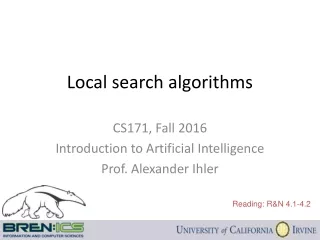 Local search algorithms