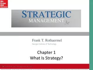Chapter 1 What Is Strategy?
