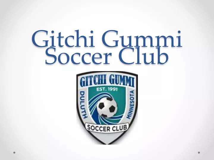 gitchi gummi soccer club