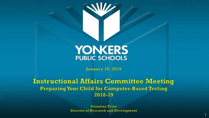 january 10 2019 instructional affairs committee