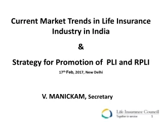 Current Market Trends in Life Insurance Industry in India  &amp;