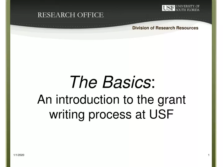 the basics an introduction to the grant writing