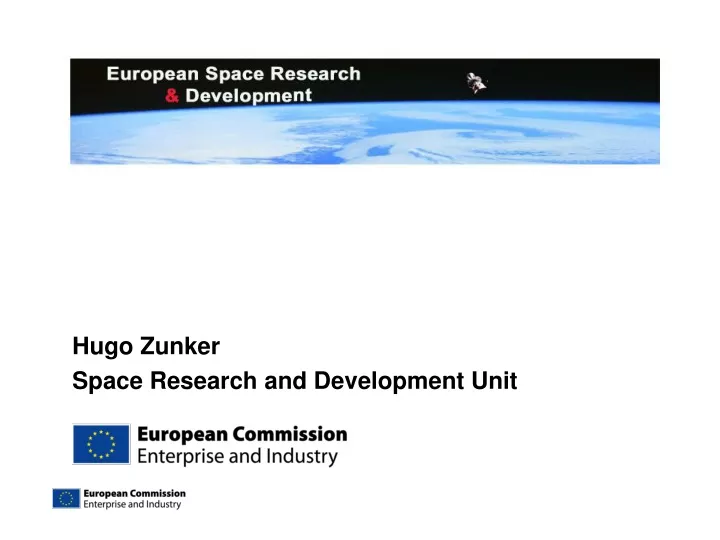 the fp7 space programme
