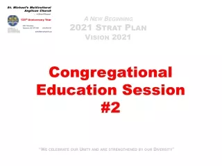 A New Beginning 2021  Strat  Plan Vision  2021