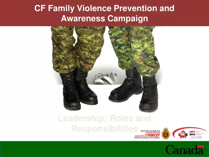 cf family violence prevention and awareness campaign