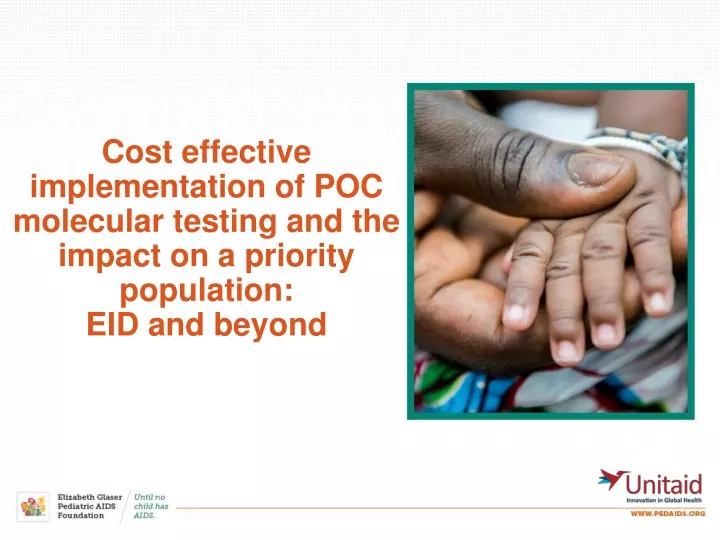 cost effective implementation of poc molecular