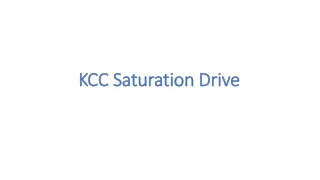 KCC Saturation Drive