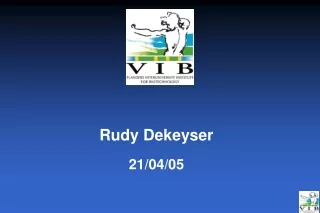 Rudy Dekeyser 21/04/05