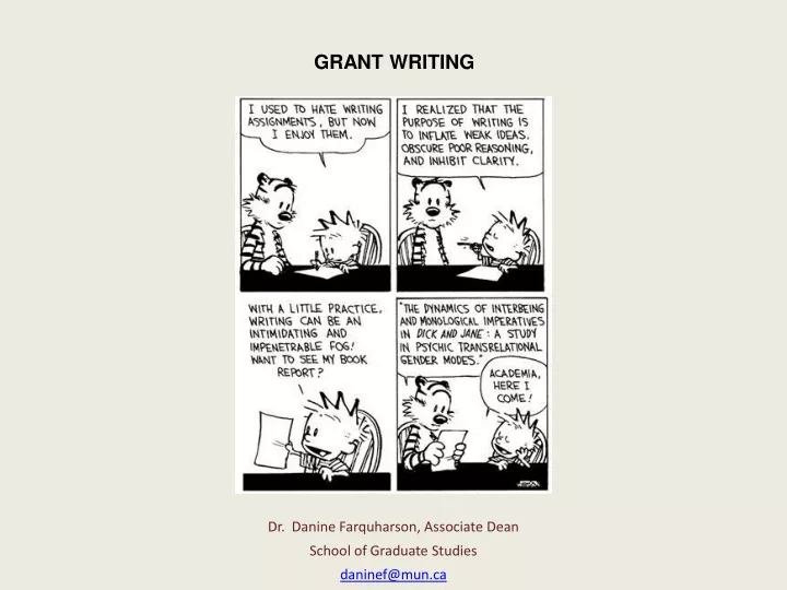 grant writing