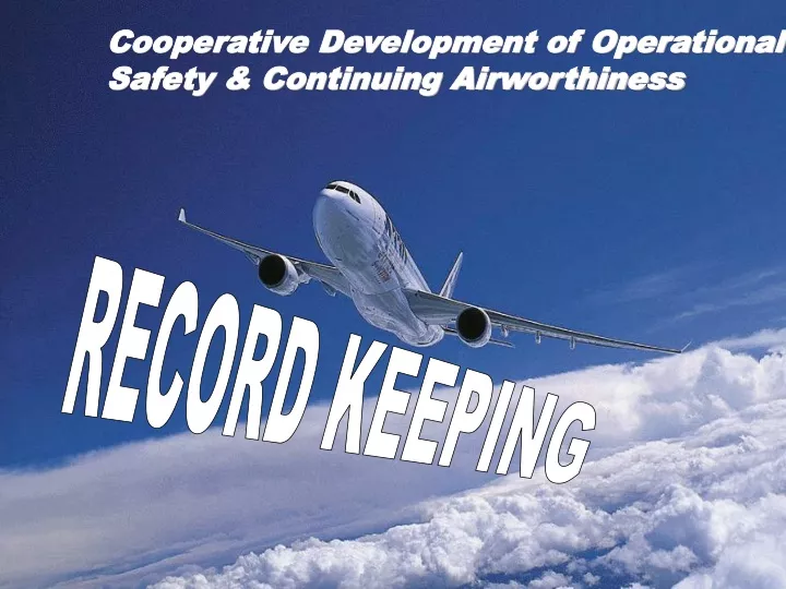 cooperative development of operational safety