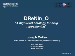 DReNIn_O “ A high-level ontology for drug repositioning ”