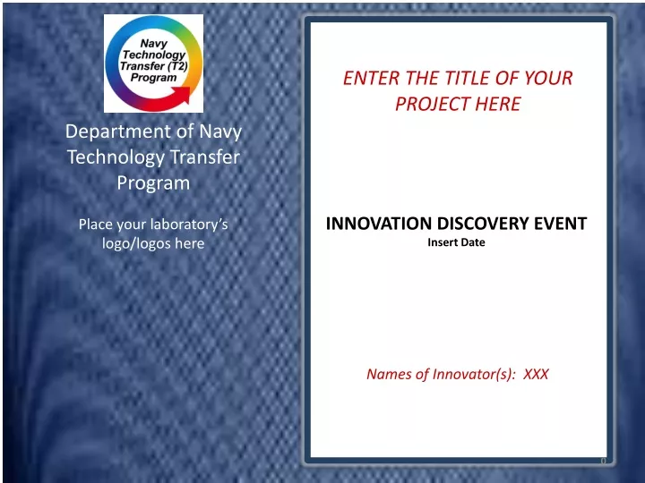 innovation discovery event insert date