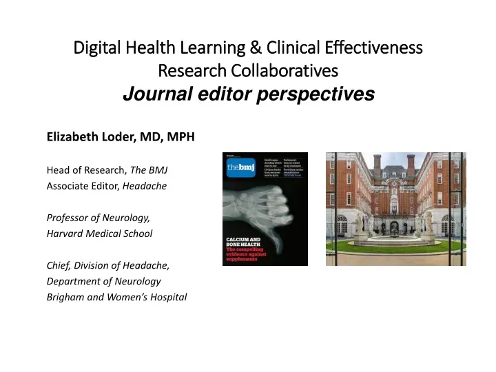 digital health learning clinical effectiveness