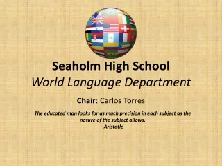 Seaholm High School World Language Department