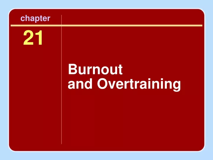 Signs of Overtraining: 13 Tip-Offs and What to Do