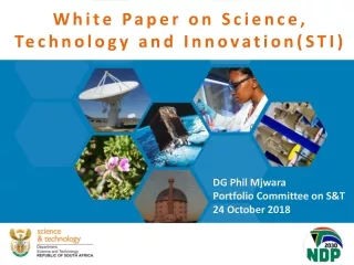 White Paper on Science, Technology and Innovation(STI)