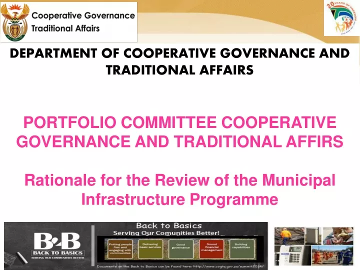department of cooperative governance