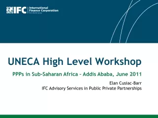 UNECA High Level Workshop