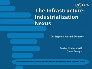 The Infrastructure-Industrialization Nexus