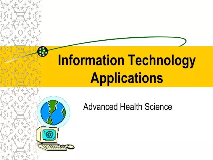 information technology applications