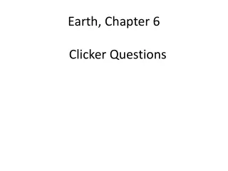 Earth, Chapter 6