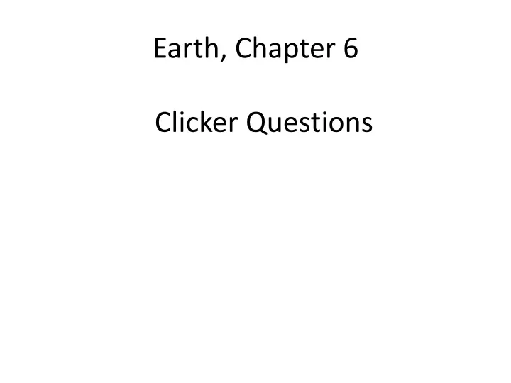 earth chapter 6