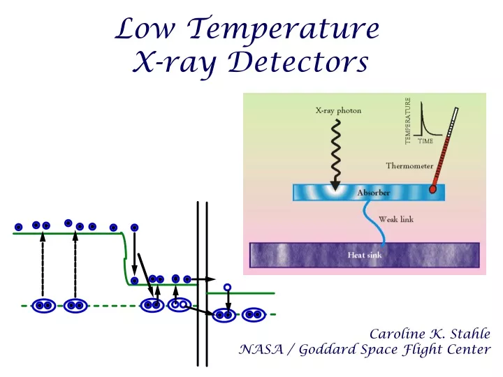 low temperature x ray detectors