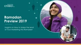 Ramadan Preview 2019