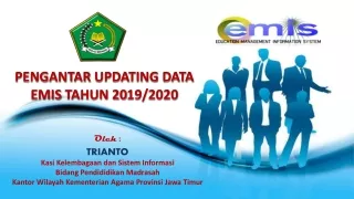 PENGANTAR  UPDATING DATA  EMIS  T AHUN  20 19 /20 20