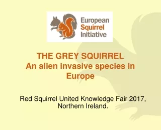 THE GREY SQUIRREL An alien invasive species in Europe