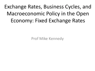 Prof Mike Kennedy