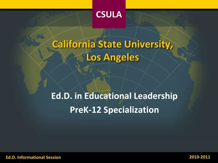 california state university los angeles