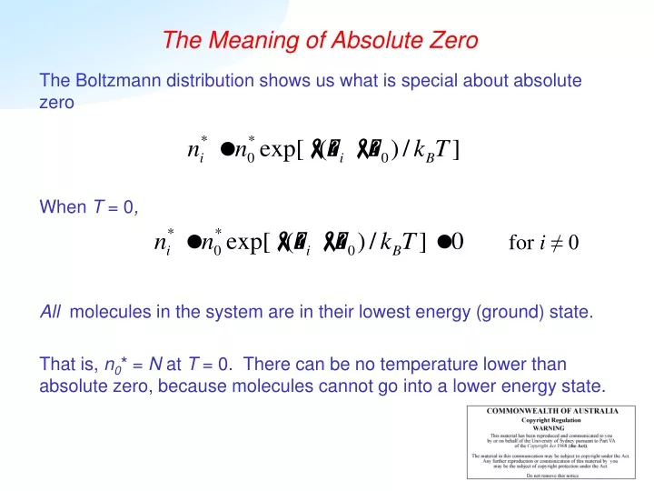 the meaning of absolute zero