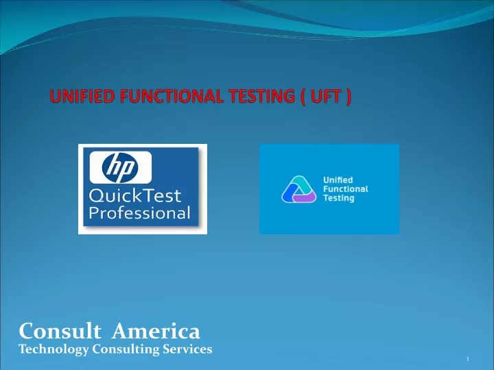 unified functional testing uft