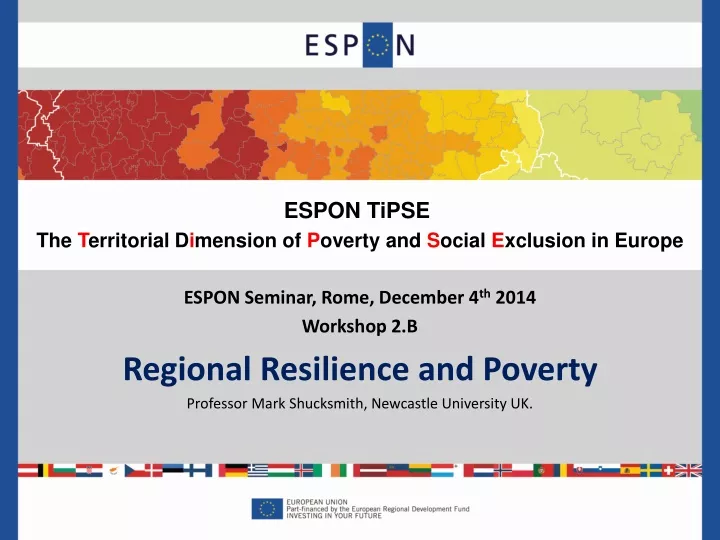 espon seminar rome december 4 th 2014 workshop