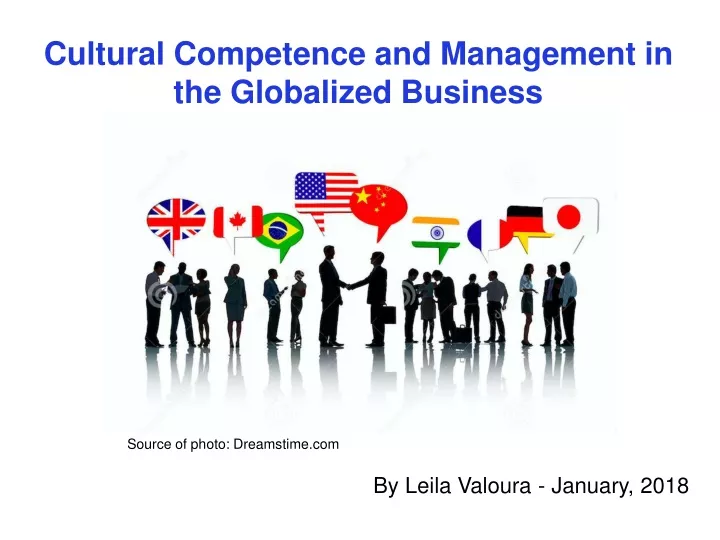 cultural competence and management