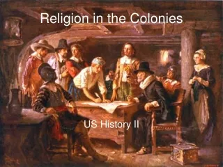 Religion in the Colonies