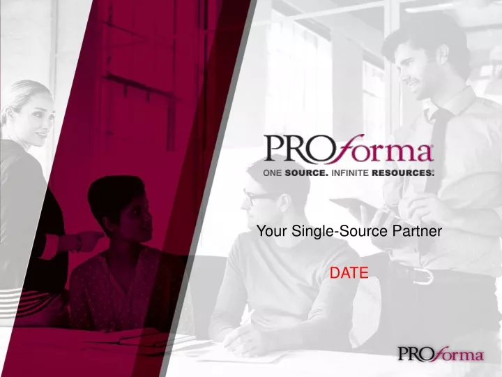 your single source partner date