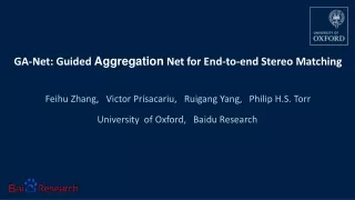 GA-Net: Guided  Aggregation  Net for End-to-end Stereo Matching