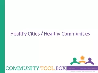 Healthy Cities / Healthy Communities