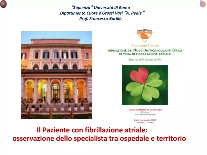 sapienza universit di roma dipartimento cuore