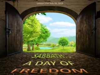 SABBATH:  A DAY OF FREEDOM
