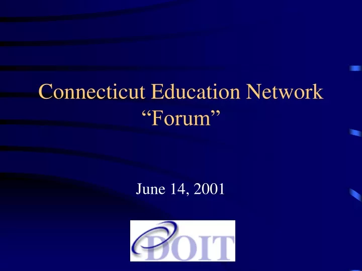 connecticut education network forum