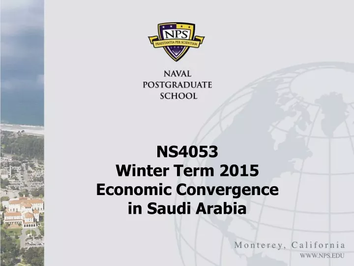 ns4053 winter term 2015 economic convergence in saudi arabia