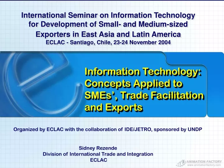 international seminar on information technology