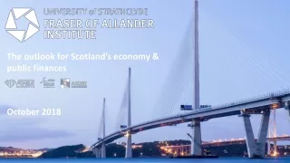 The outlook for Scotland’s economy &amp; public finances