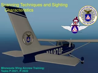Minnesota Wing Aircrew Training:  Tasks P-2021, P-2022