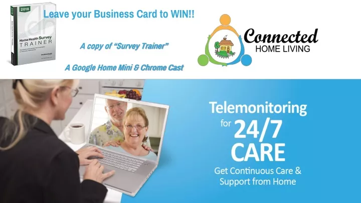 leave your business card to win