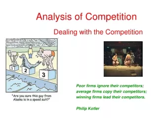Analysis of  Competition