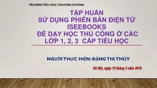 Trường tiểu học chương dương